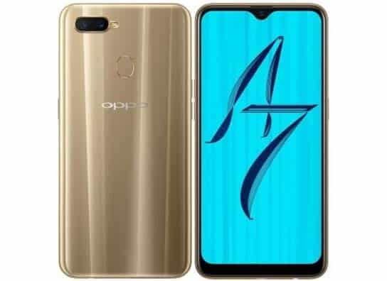 Oppo A7 Gold 1