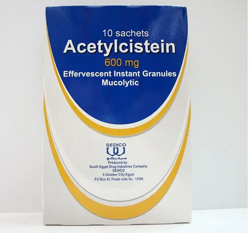 ACETYLCISTEIN 600 MG 10 SACHETS jpg