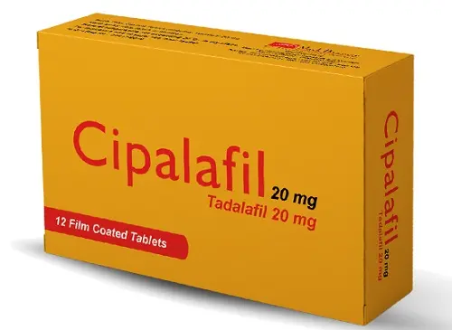 CIPALAFIL 20 MG 12 TABS jpg