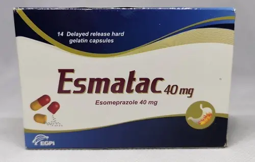 ESMATAC 40 MG 14 D.R. CAPS jpg