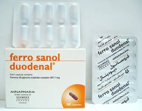 Ferrosanol Duodenal Capsules jpg