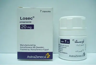 Losec Capsules Vial jpg