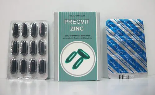 Pregvit Zinc Capsules jpg