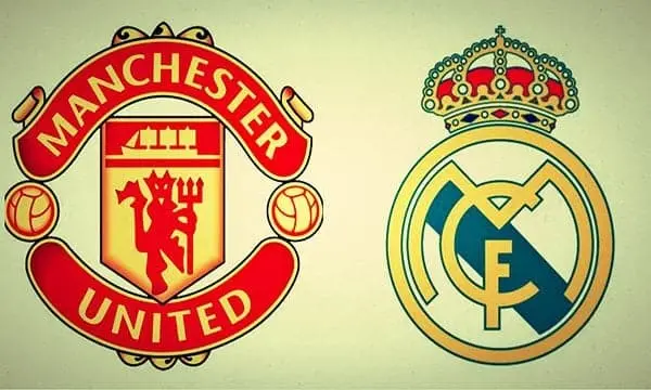 Real Madrid and Manchester United jpg