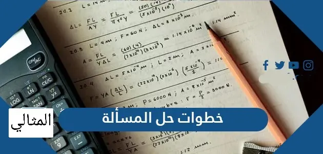 خطوات حل المسألة jpg