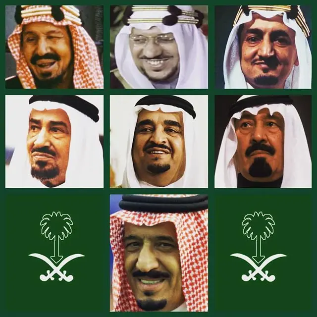 ملوك المملكة العربية السعودية ١ jpg